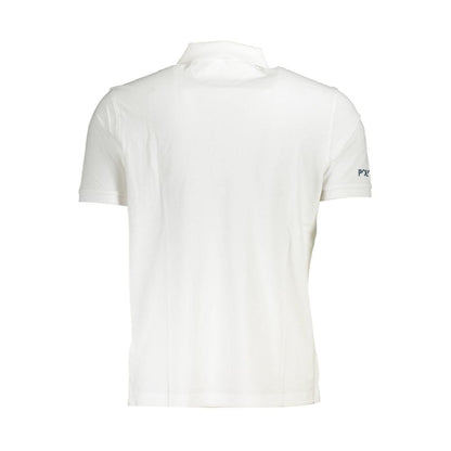La Martina White Cotton Men's Polo Shirt