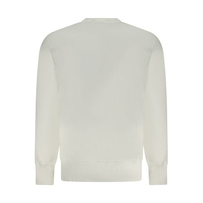 Calvin Klein White Cotton Men Sweatshirt