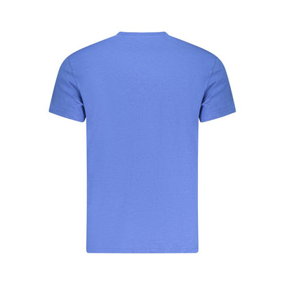 Tommy Hilfiger Blue Cotton Men T-Shirt