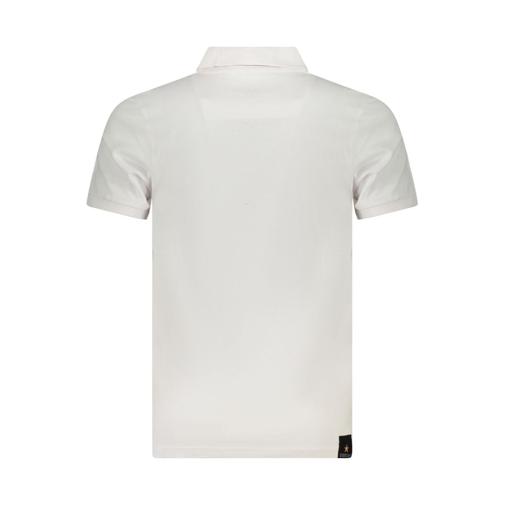 Accademia Militare White Cotton Men's Polo Shirt