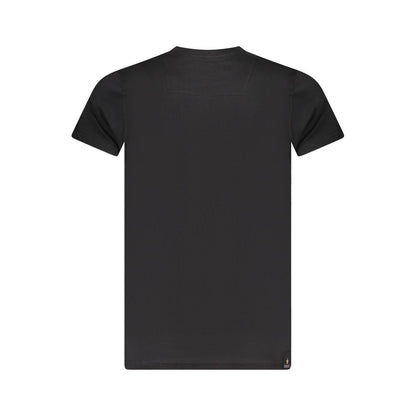 Accademia Militare Black Cotton Men's T-Shirt