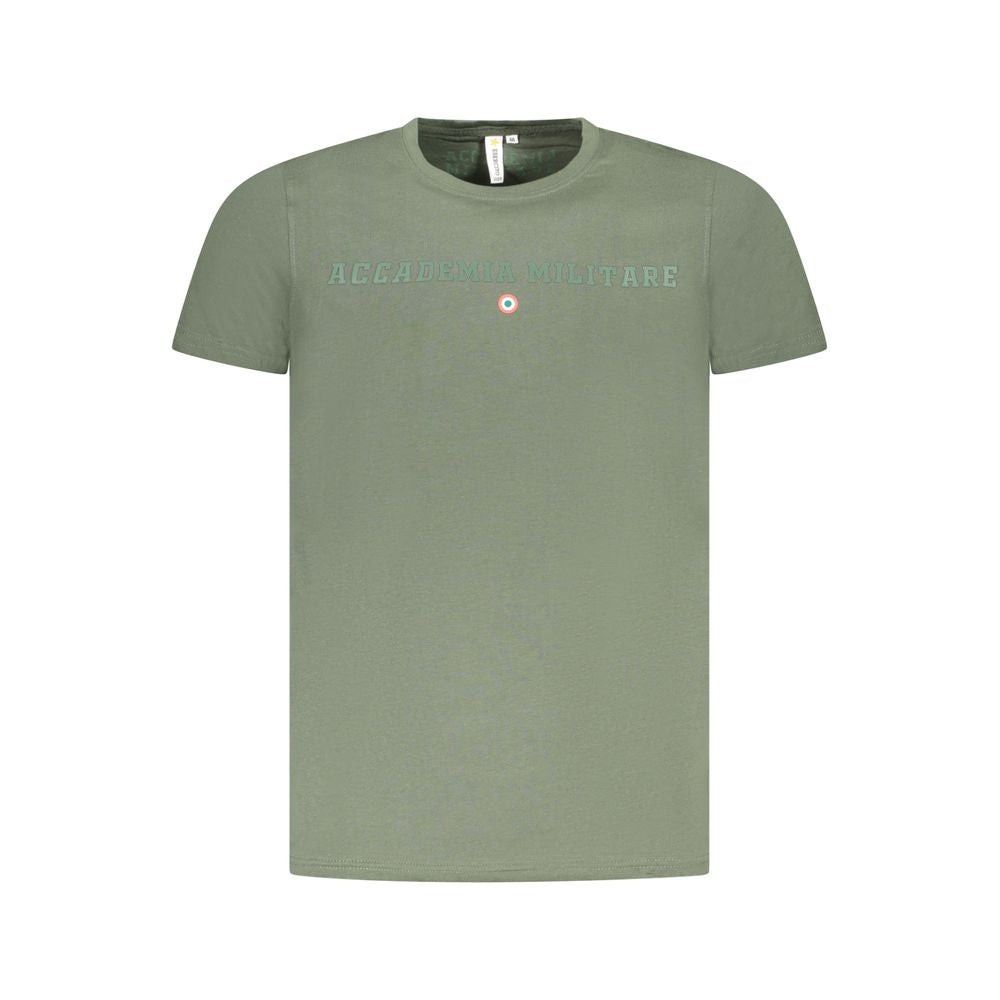 Accademia Militare Verde Cotton Men T-Shirt