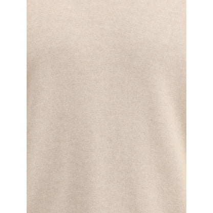 Brunello Cucinelli Beige Cashmere Cashmere Sweater