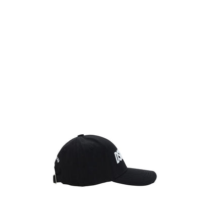Dsquared² Black Cotton Cap (Baseball Hat) Dsquared²