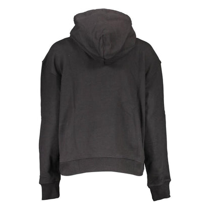 Calvin Klein Black Cotton Women Sweatshirt