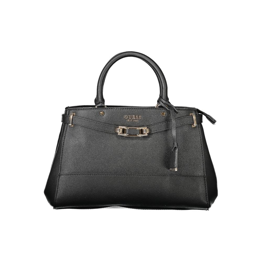Guess Jeans Black Polyurethane Women Handbag