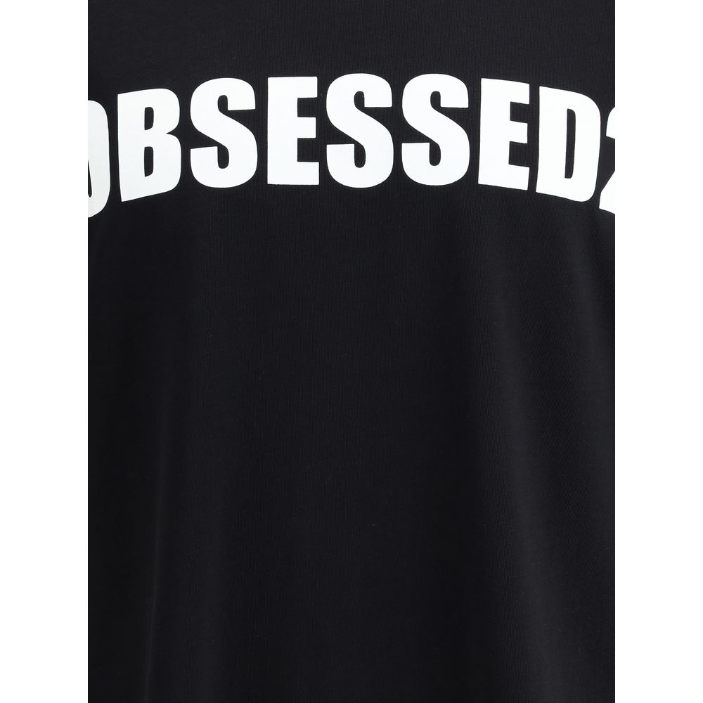 Dsquared² Black Cotton T-Shirt Dsquared²