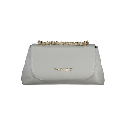 Mario Valentino Grigio Polyurethane Women Shoulder Bag