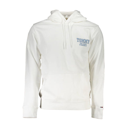 Tommy Hilfiger Bianco Cotton Men's Sweatshirt Tommy Hilfiger
