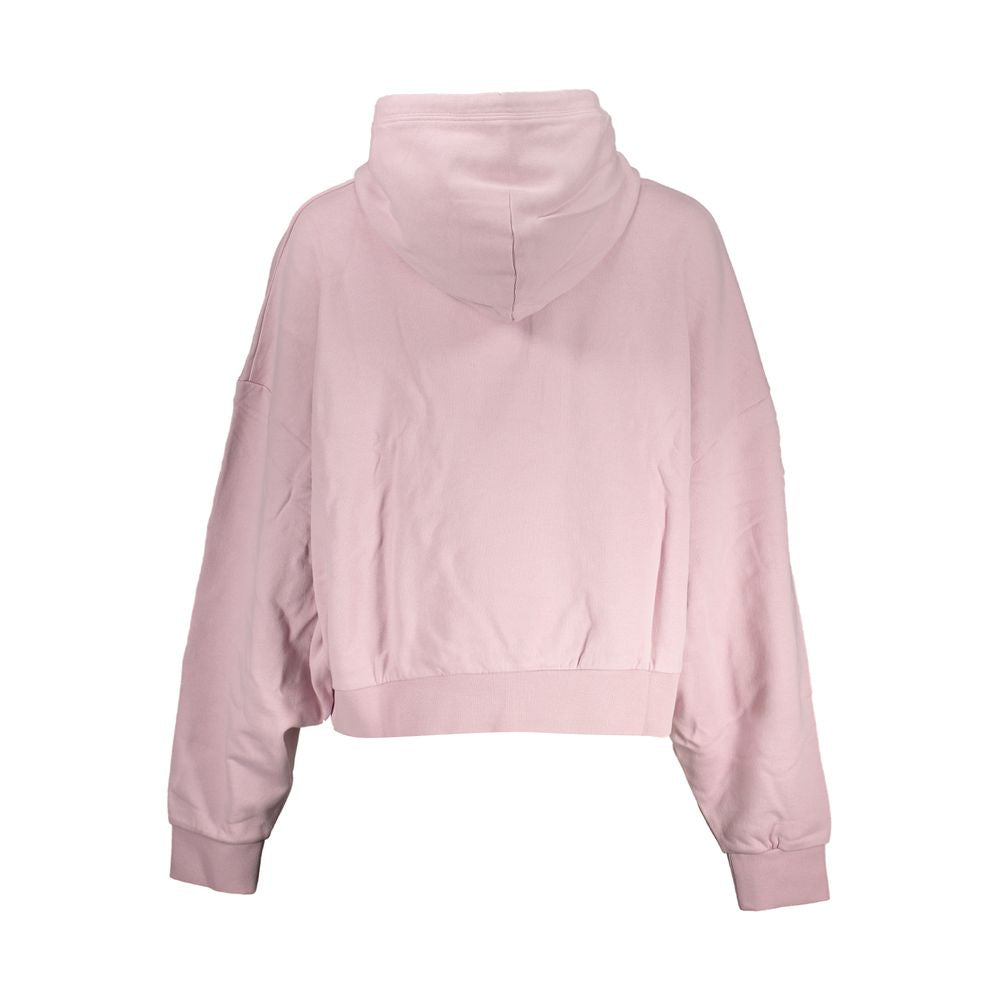 Napapijri Pink Cotton Sweatshirt Napapijri