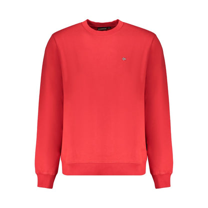 Napapijri Red Cotton Sweatshirt Napapijri