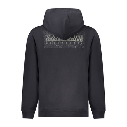 Napapijri Black Cotton Sweatshirt Napapijri