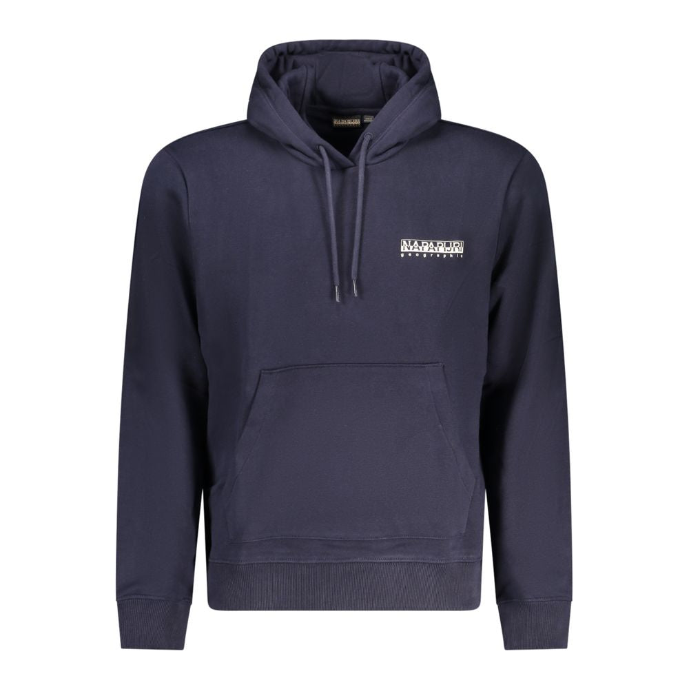 Napapijri Blue Cotton Sweatshirt Napapijri