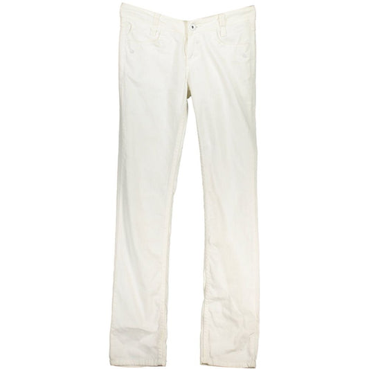 Blend White Cotton Skinny Jeans