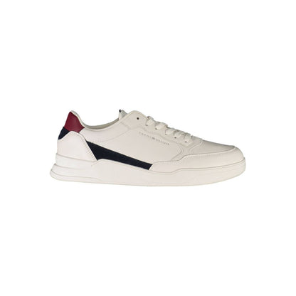 Tommy Hilfiger Bianco Leather Men Sneaker Tommy Hilfiger
