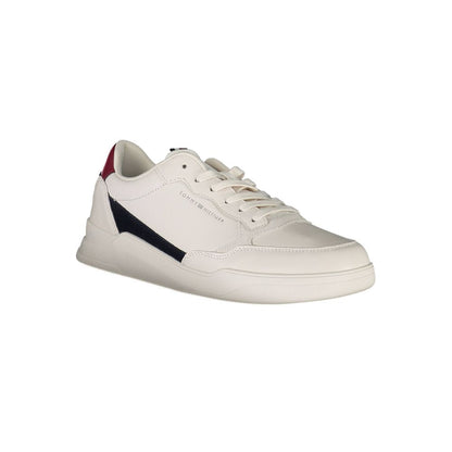 Tommy Hilfiger Bianco Leather Men Sneaker Tommy Hilfiger