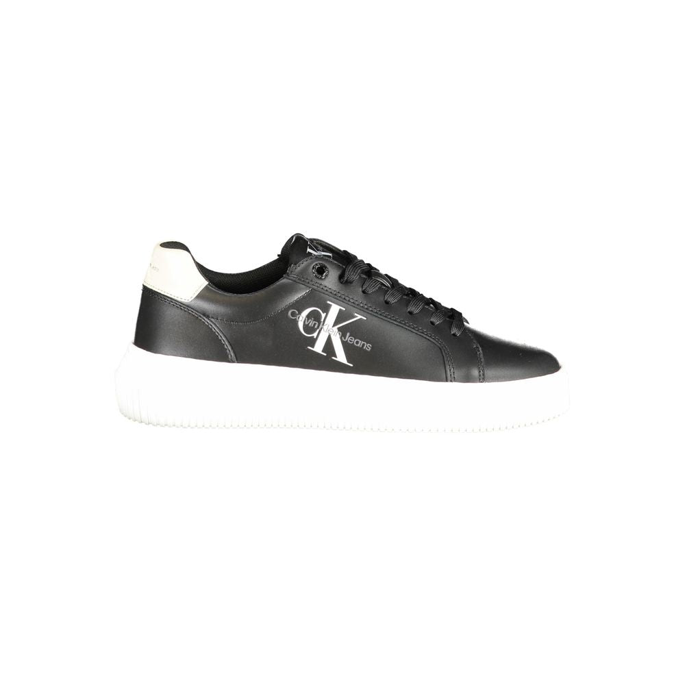Calvin Klein White Polyester Men Sneaker