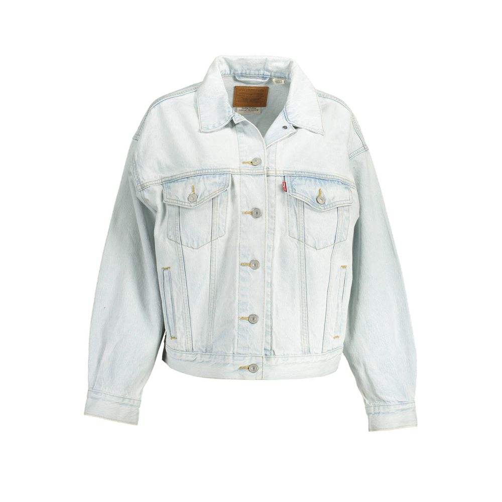 Levi's Azzurro Cotton Women Jacket Levi's