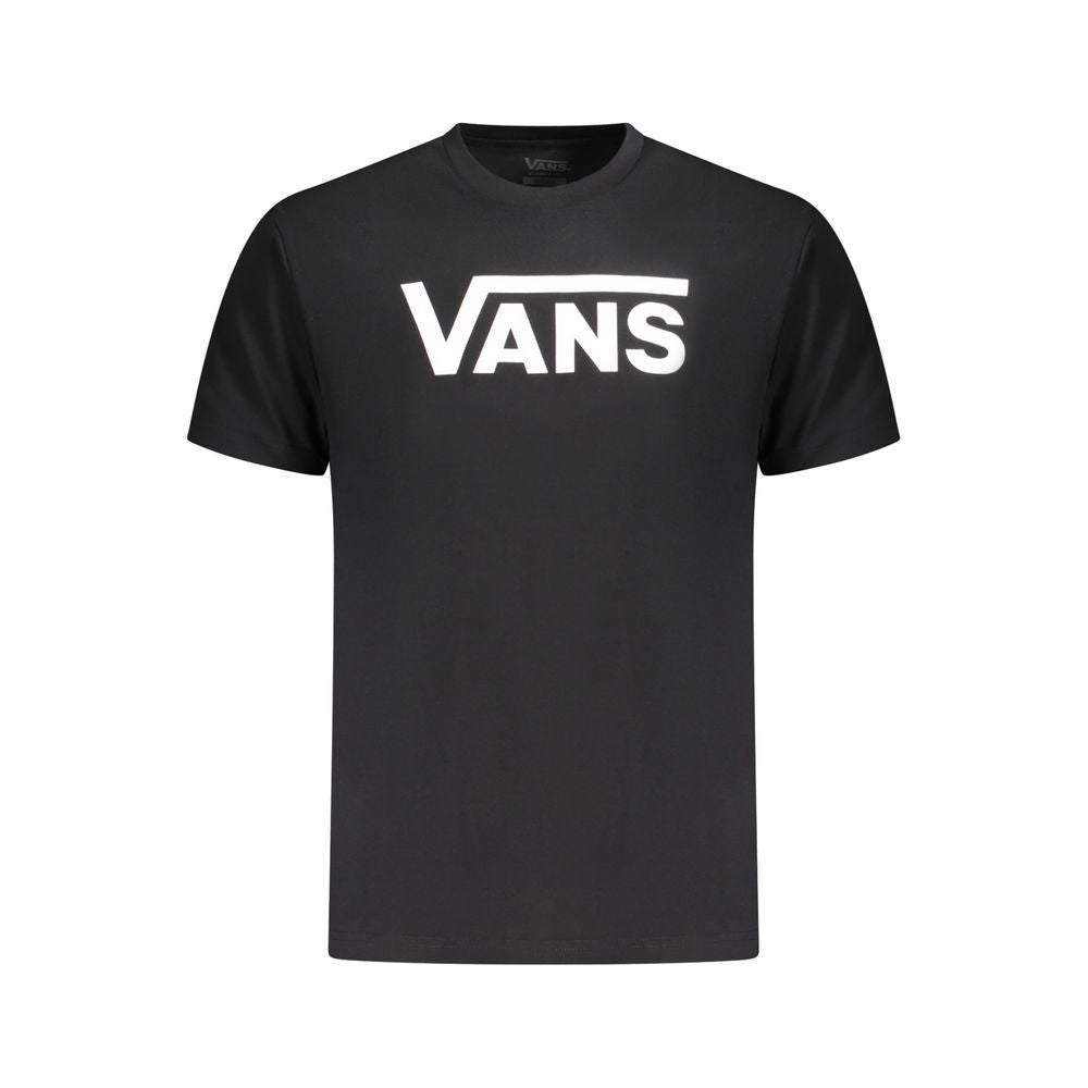 Vans Nero Cotton Men's T-Shirt