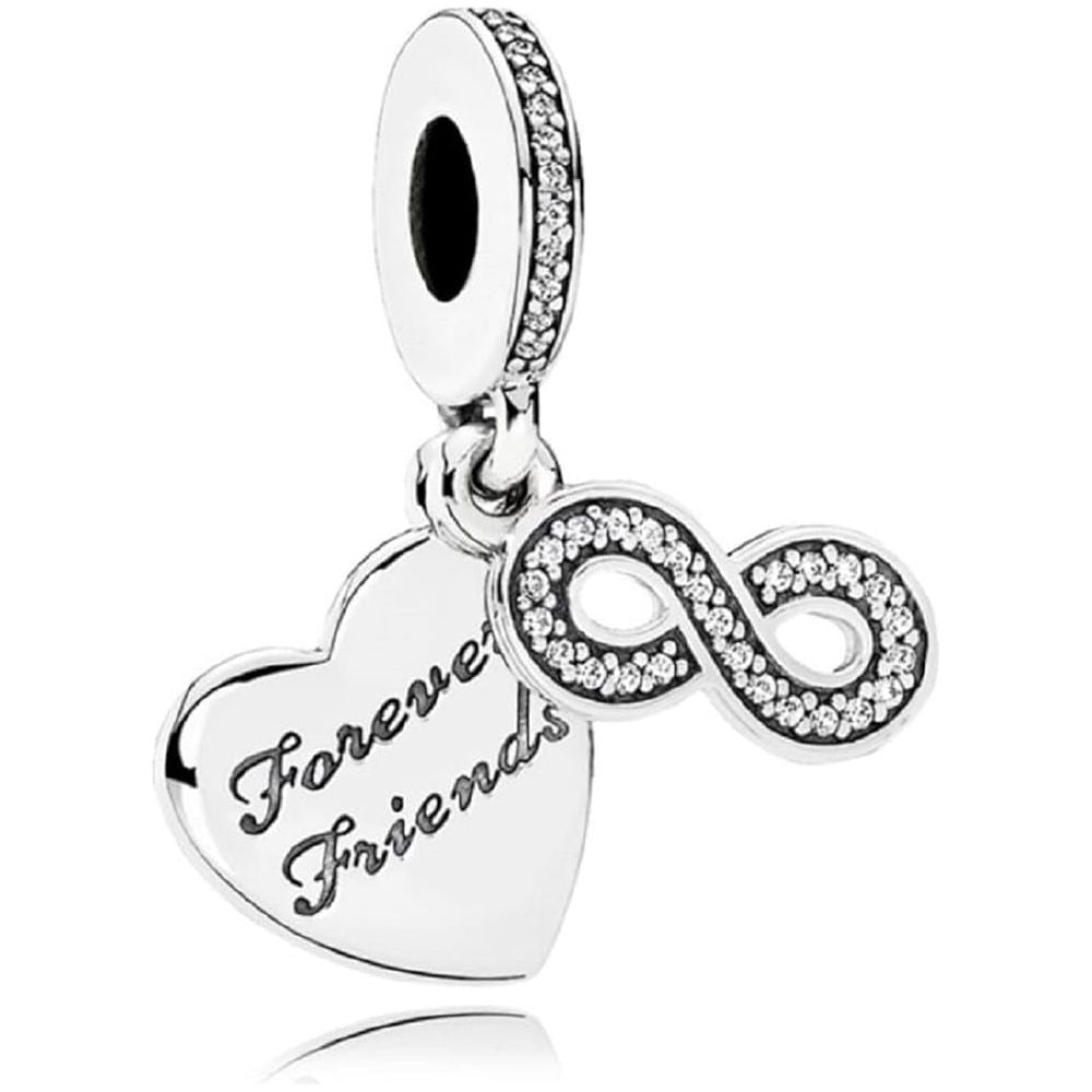 PANDORA CHARMS Mod. FOREVER FRIENDS DESIGNER FASHION JEWELLERY PANDORA