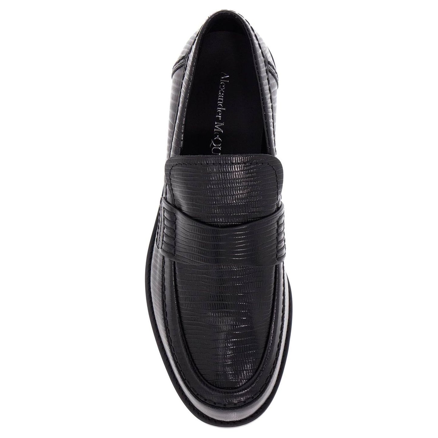 Alexander Mcqueen leather jupiter loafers for Moccasins Alexander Mcqueen