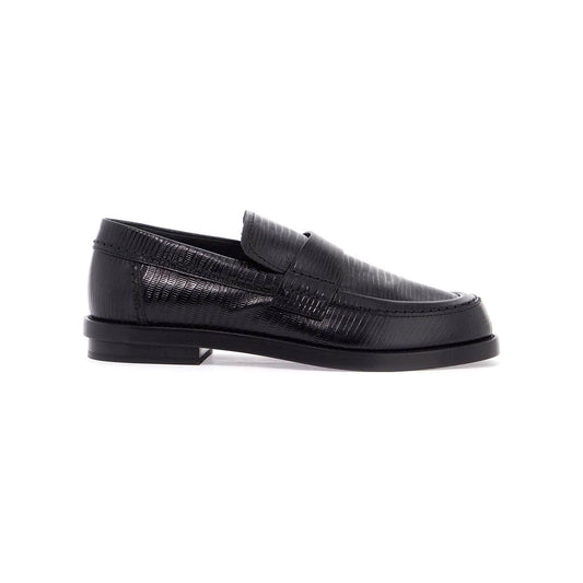 Alexander Mcqueen leather jupiter loafers for