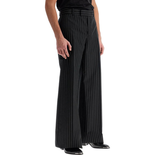 Alexander Mcqueen low-waisted pinstripe Trousers Alexander Mcqueen