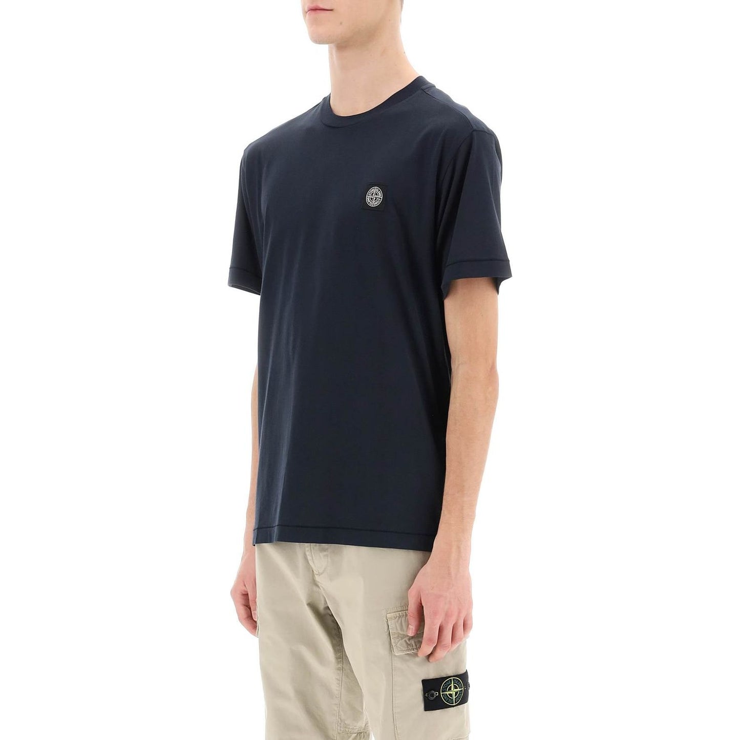 Stone Island logo patch t-shirt Topwear Stone Island