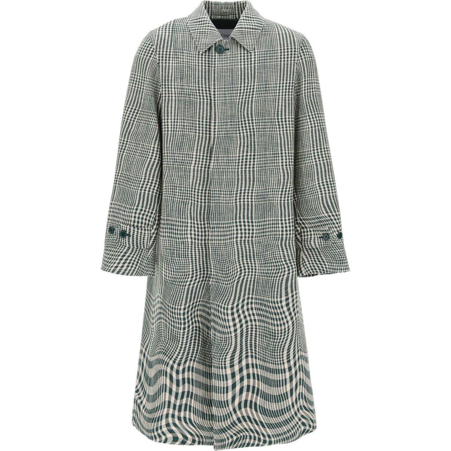 Burberry houndstooth car coat with Jackets Burberry