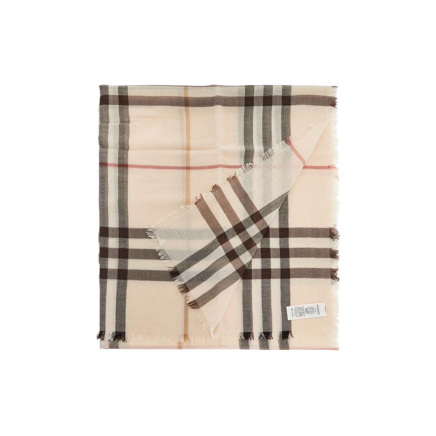 Burberry ered wool scarf for men and women Scarves Hats & Gloves Burberry