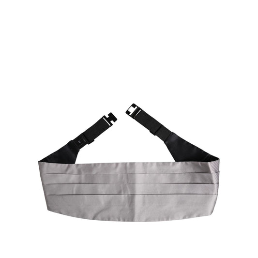 Dolce & Gabbana Gray Men 100% Silk Belt Wide Waist Cummerbund 1728,67345645728,Accessories,Cummerbund - Men - Accessories,Cummerbund - Ties and Formal Accessories - Accessories,Dolce & Gabbana,Gray,IT44 | XS,Material: 100% Silk,Men,Men - Accessories,New w