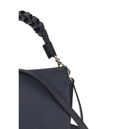 Coccinelle Black Calf Leather Bos Taurus Handbag Coccinelle