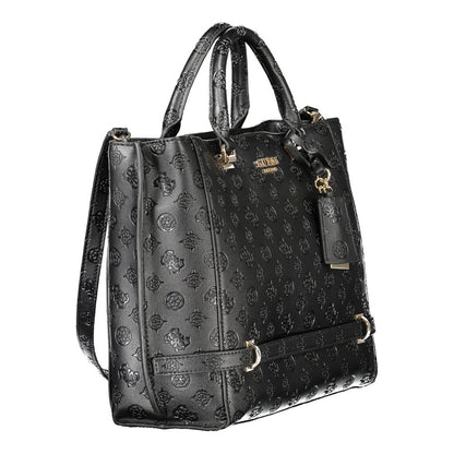 Guess Jeans Black Polyurethane Women Handbag