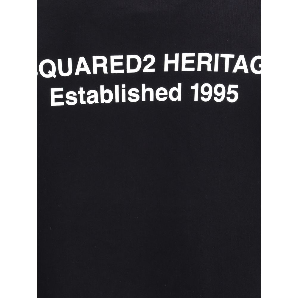 Dsquared² Black Cotton Sweatshirt Dsquared²