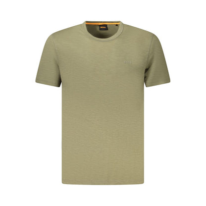 Hugo Boss Verde Cotton Men T-Shirt