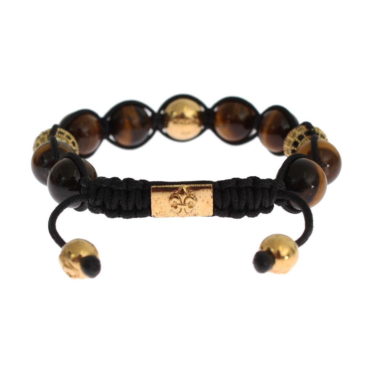 Nialaya Chic Multicolor CZ & Tigers Eye Bracelet Bracelet Nialaya