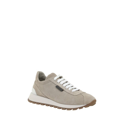 Brunello Cucinelli Beige Rubber Sneakers