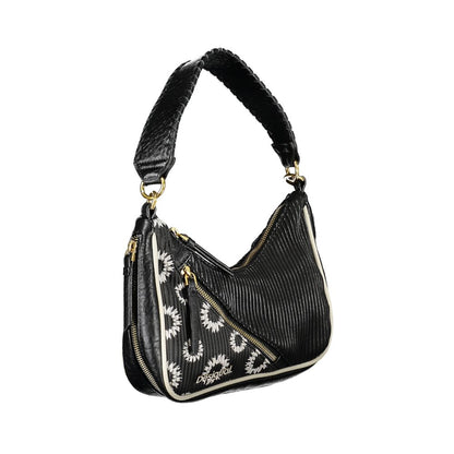 Desigual Black Polyethylene Shoulder Bag Desigual