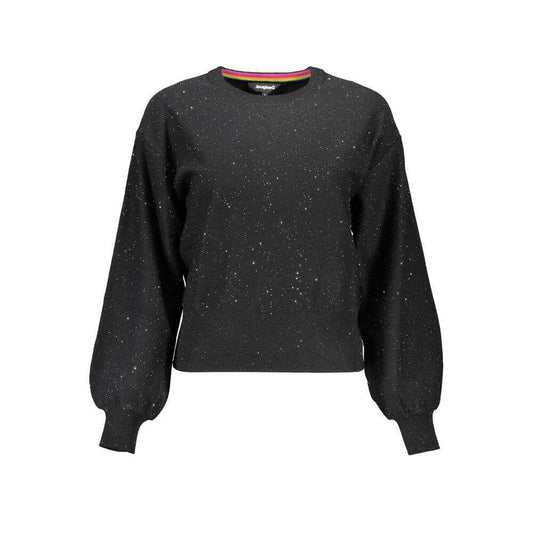 Desigual Black Polyester Sweatshirt