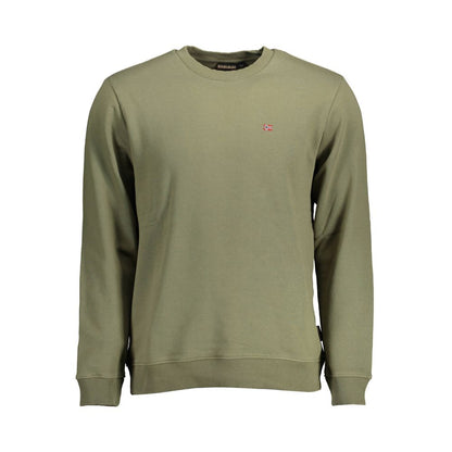 Napapijri Verde Cotton Men's Sweatshirt Napapijri