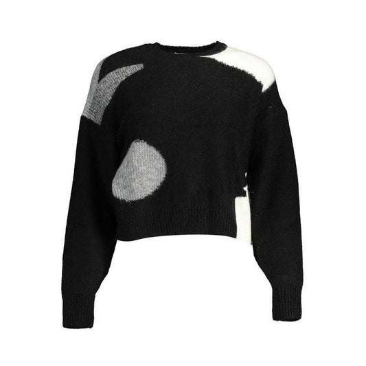 Desigual Black Polyester Sweatshirt