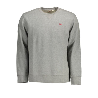 Levi's "Gray Cotton Men's Sweatshirt" Levi's