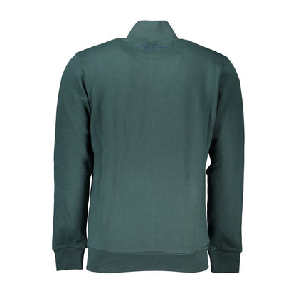 La Martina Verde Cotton Men Sweatshirt