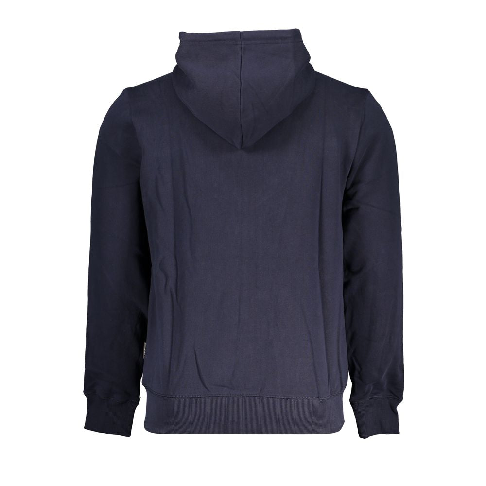 Napapijri Blue Cotton Sweatshirt Napapijri