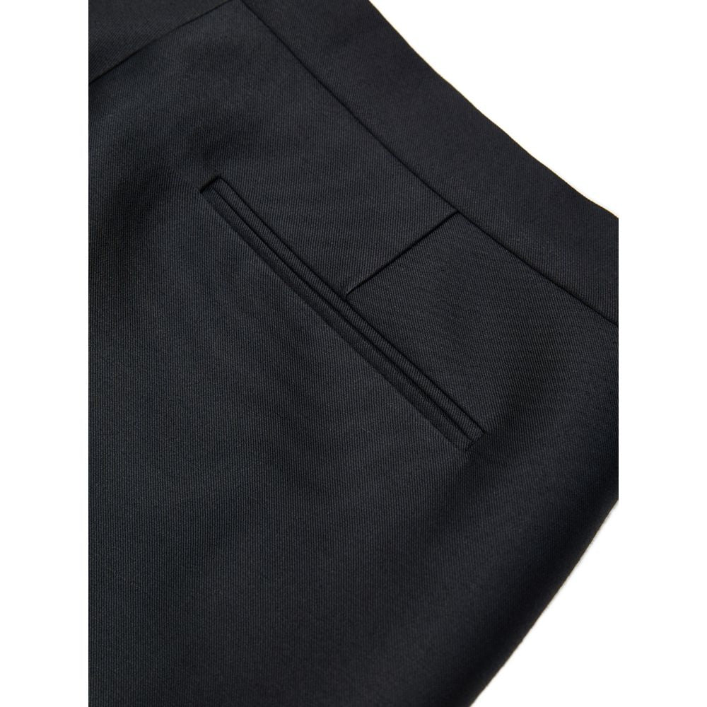 Gucci Black Cotton Casual Pants Gucci