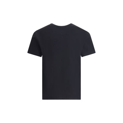 Valentino Black Cotton T-Shirt Valentino