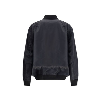 Sacai Black Nylon Bomber Sacai