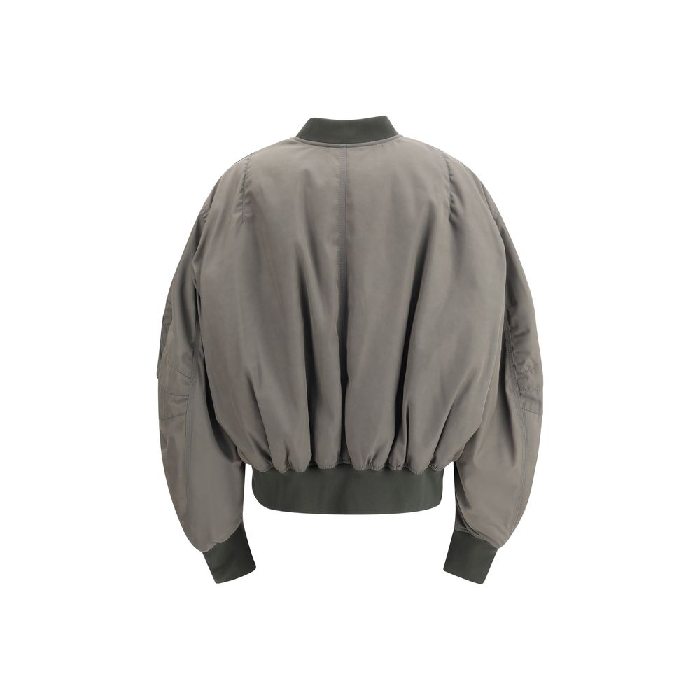 The Attico Bicolor Polyester Bomber