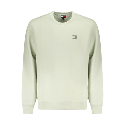 Tommy Hilfiger Verde Cotton Men Sweatshirt