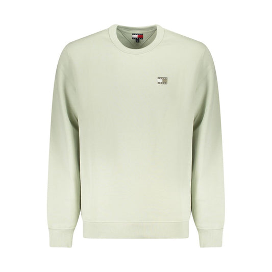 Tommy Hilfiger Verde Cotton Men Sweatshirt